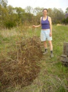 Hugelkultur on the Prairie, or Learning from Our Mistakes